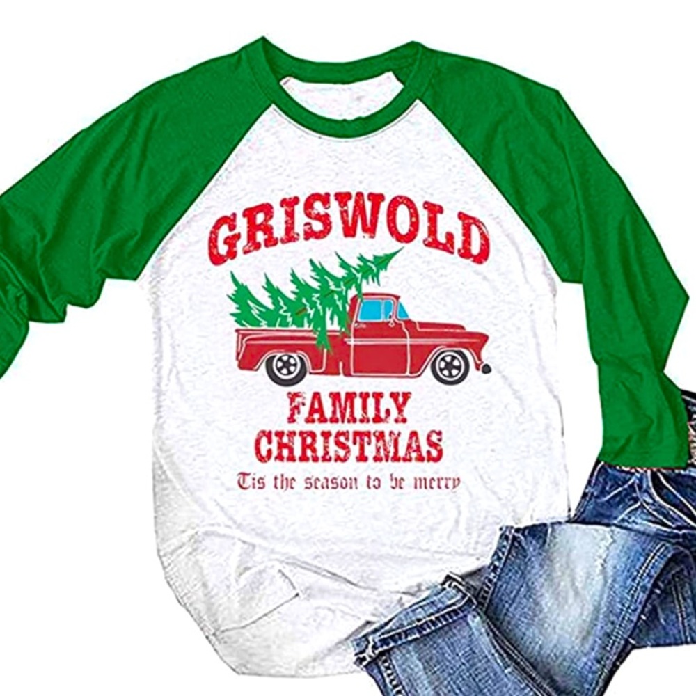 Griswold Christmas shirt. long sleeve women’s top